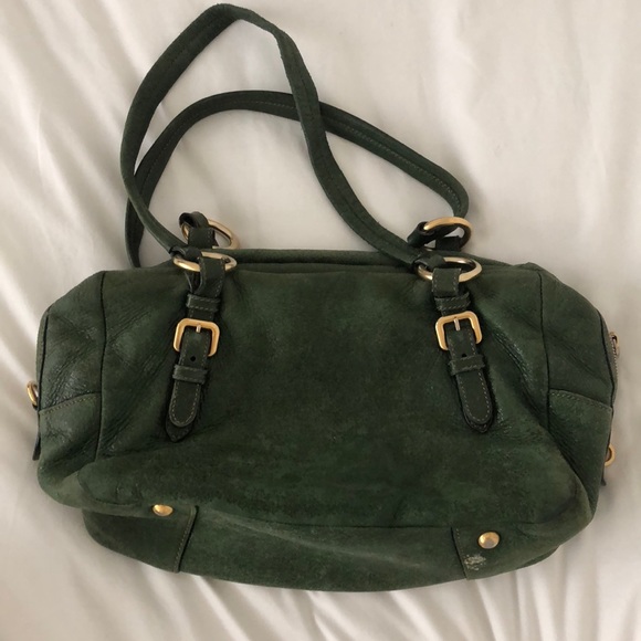 Green Prada Tote - Picture 4 of 7